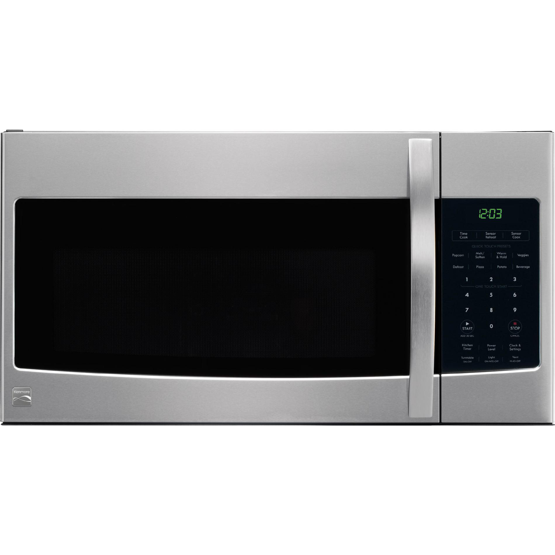 Kenmore 80333 1.7 Cu. Ft. Over-the-Range Microwave - Stainless Steel